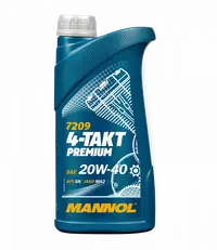 Ulei motociclete 20w40, Mannol Premium semisintetic, 1L