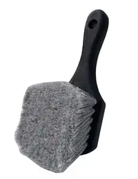 Perie pentru roti/anvelope 215 x 55 x 55 mm Gri/Negru