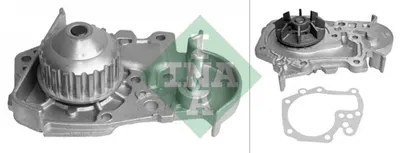 Pompa Apa Dacia Logan, Logan Express, Logan Mcv, Sandero; Renault Clio Ii, Kangoo, Kangoo Express, Logan I, Megane I, Megane I Classic, Megane I Coach, Megane Scenic, Thalia I 1.4-1.6lpg Dupa 1996