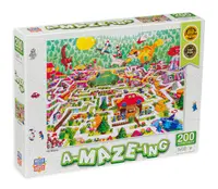 Puzzle Master Pieces din 200 de piese - Blocuri de jucărie