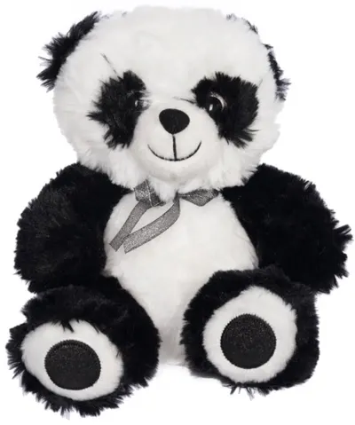 Jucărie de pluș Amek Toys - Panda așezat, 23 cm