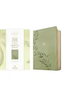 NLT Every Woman's Bible, Filament Enabled (Leatherlike, Olive Branch Green, Red Letter) -