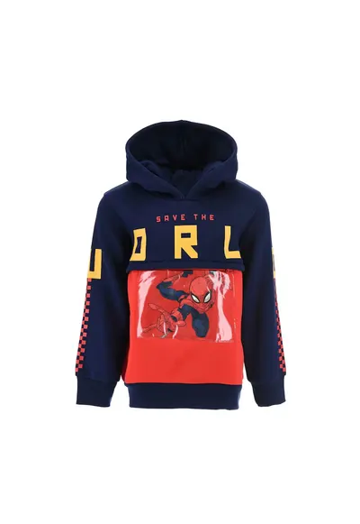 Hanorac maneci lungi Spiderman 10080 - Albastru