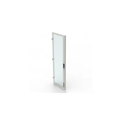 Usa din sticla pentru XL³ S 4000 dulap distributie inaltime 2000 mm and adancime 450 mm - supplied cu fixed handle