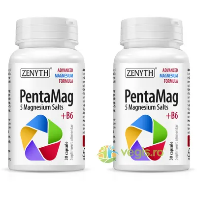 Pachet Pentamag (Magneziu) 30cps+30cps