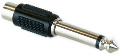 Adaptor Master Audio - HY1723, RCA/6.3mm, negru
