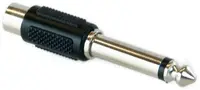 Adaptor Master Audio - HY1723, RCA/6.3mm, negru
