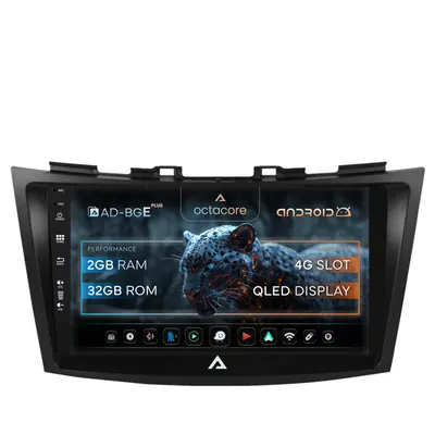 Navigatie Suzuki Swift (2011-2017), Android, E-Octacore 2GB RAM + 32GB ROM, 9 Inch - AD-BGE9002+AD-BGRKIT304