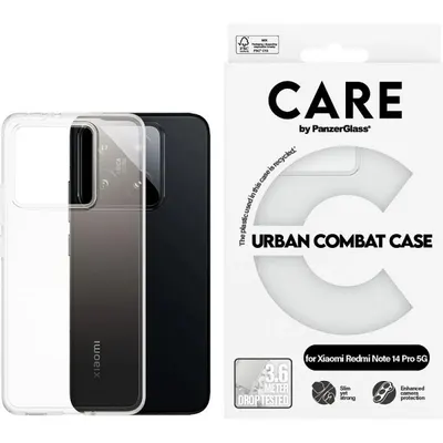 Husă CARE - Urban Combat, Redmi 14 Pro/14 Pro Plus, transparent