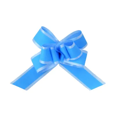 Fundă Flower cu autoformare culoarea bleu