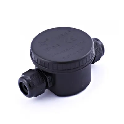 VT-881 Cutie conexiune 3-PIN 5-9mm IP65 negru