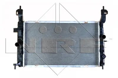 Radiator motor (Manual, cu elemente montaj; cu gaura senzorului) potrivit OPEL MERIVA A 1.4 1.6 1.8 -05.10