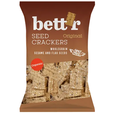 Crackers integrali Original Bio, 150g, Bettr