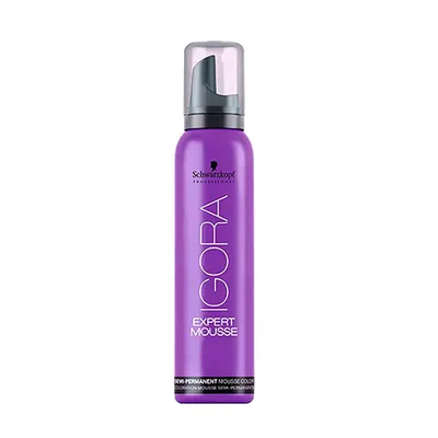Vopsea semi-permanentă mousse, Schwarzkopf Igora Expert, 100 ml, bej deschis