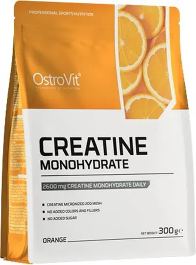 Creatine Monohydrate, portocală, 500 g, OstroVit