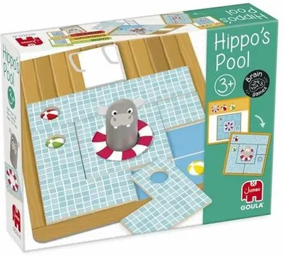 Joc pentru copii Goula - Hippo în piscină