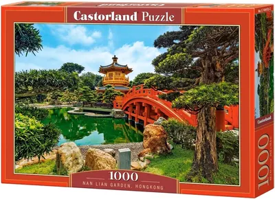 Puzzle Castorland din 1000 de piese - Grădina Nan Lian, Hong Kong