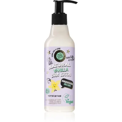 Organic Shop Skin Super Good Madagascar Dreams lapte hidratant, cu efect de iluminare cu vanilie 250 ml