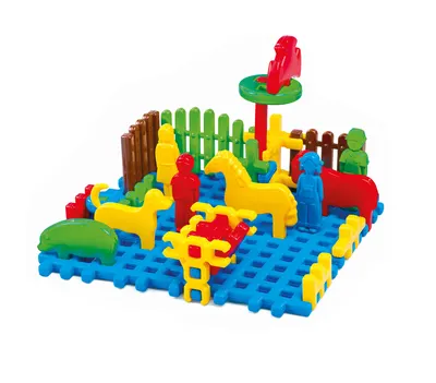 Set de construcţii tip vafă cu 31 de piese