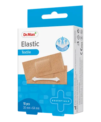 Dr. Max Plasture elastic 30 x 64mm, 10 bucati
