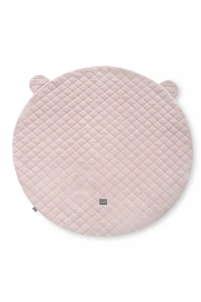 Covor pentru joaca cu urechi Catifea Royal Baby Pink