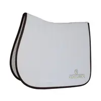 Kentucky Zadeldek Leer Fishbone Wit -
