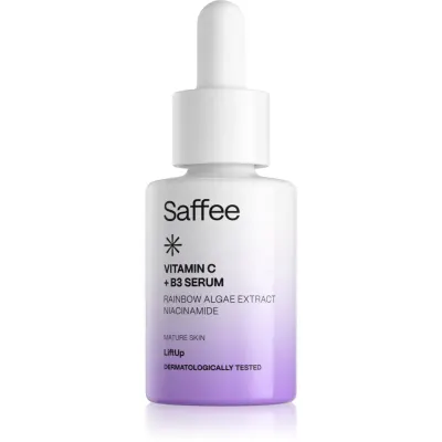Saffee LiftUp Vitamin C + B3 Serum ser cu efect iluminator impotriva petelor intunecate cu vitamina C + B3 30 ml