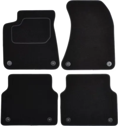 Covorase auto (set, velur, 4 bucati, culoare negru) AUDI A8 intre 2009-2018