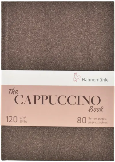 Caiet de schițe Hahnemuhle - Cappuccino, A5, 80 foi