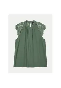 Bluza dama - 304785672 - Poliester recliclat - Verde - Verde