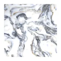 Gresie exterior / interior portelanata Waves Blue 60 x 60 cm lucioasa rectificata tip marmura