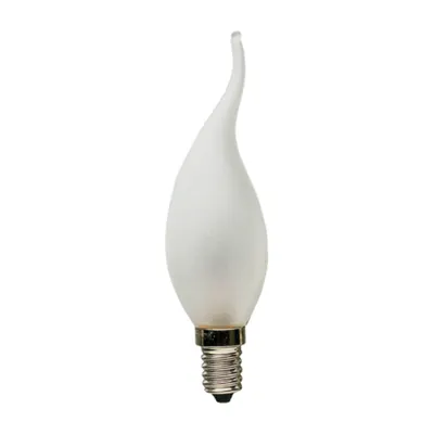 Bec Halogen Lumanare Flacara 28W E14