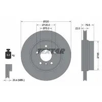 Disc frana TEXTAR 92141603