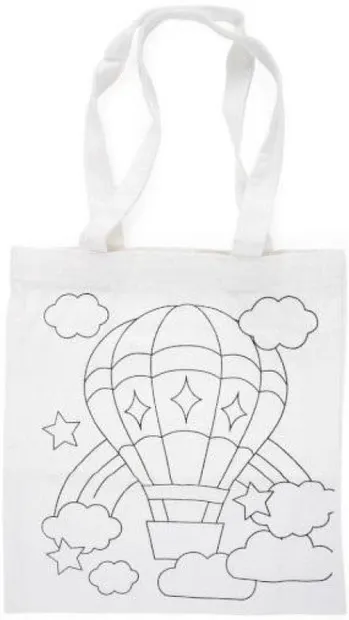 Geantă bumbac de desenat Fandy - Balon