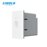 Modul intrerupator simplu tactil, 1M Alb