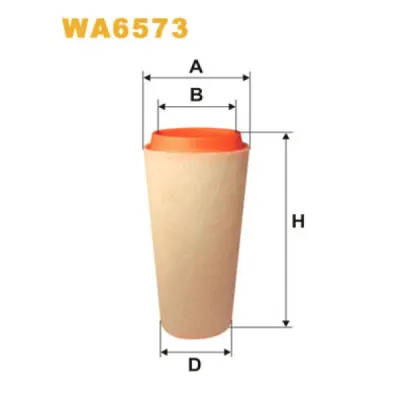 Filtru aer WIX FILTERS WA6573