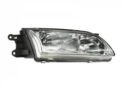 Far dreapta (H1 H7, reglaj electric, cu motoras, fundal cromat, fundal transparent) MAZDA 626 2001-2002