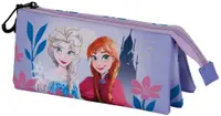Penar triplu Karactermania Frozen - Elsa &Anna, 1 fermoar