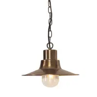 Lampa suspendata Sheldon 1 Light Chain Lantern – Aged Brass