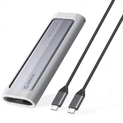 Rack Orico AXM2F pentru SSD SATA M.2 NGFF, Gri