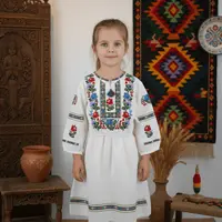 Rochita Traditionala cu broderie Leila 3