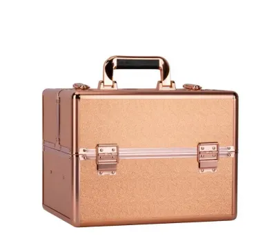 Geanta mare cu organizator, Diamond rose gold, marimea XL