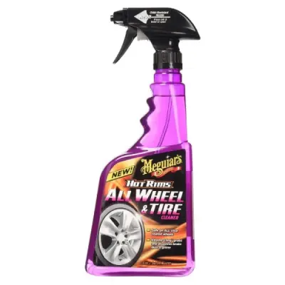 Solutie curatare jante si anvelope Meguiars Hot Rims All Wheel Cleaner 710ml