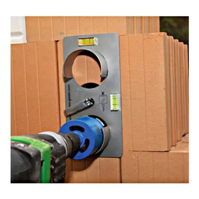 Drilling template 82 mm for flush-mounted boxes