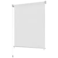vidaXL Jaluzea tip rulou de exterior, 405 (l) x 230 (î) cm, alb