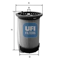 Filtru combustibil UFI 26.065.00