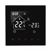 Termostat pentru incalzirea termica pe gaz BeOk TDR89-WPB negru