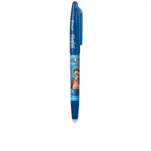Roller cu cerneala Pilot Frixion Ball One Piece Luffy albastru 0.7 mm cu capac