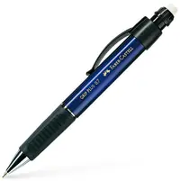 Creion automat Faber-Castell Grip Plus - Albastru metalic