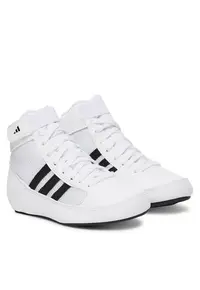 Pantofi sport copii - box - velcro - alb - tesatura